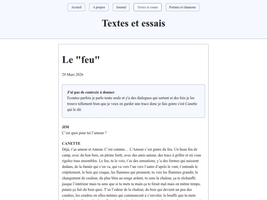 textes/canetteamour screenshot