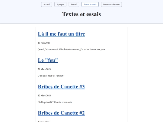 textes screenshot