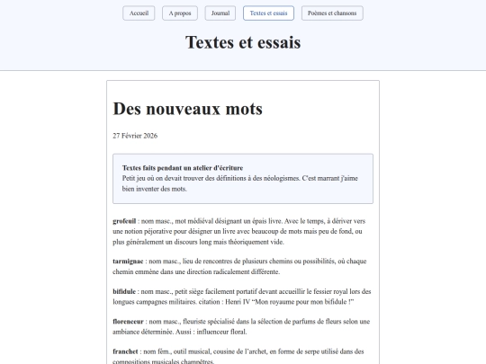 textes/nouveauxmots screenshot