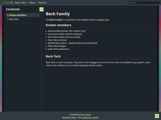 masks-wiki/Beck_Family screenshot