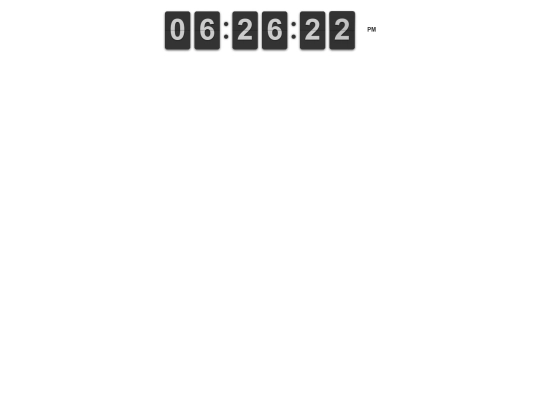 flipclock/flipclock screenshot