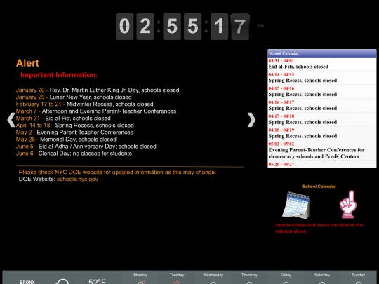 signage screenshot