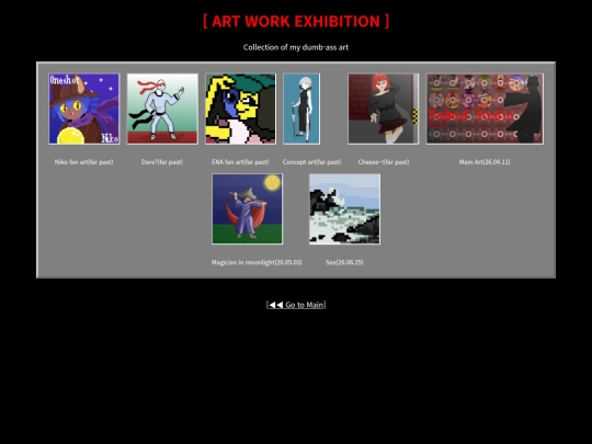 html/artwork screenshot