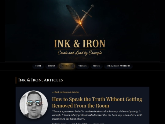 Articles/how_to_Speak_truth screenshot