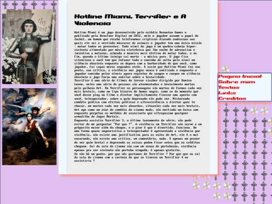 Textos/Violencia screenshot