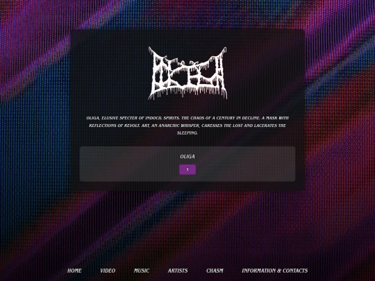 info screenshot