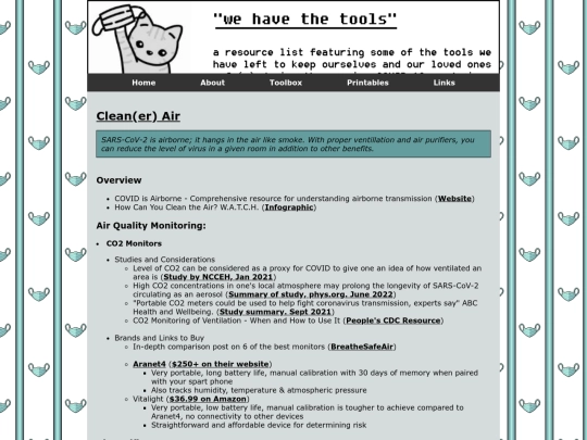 toolbox/cleaner-air screenshot