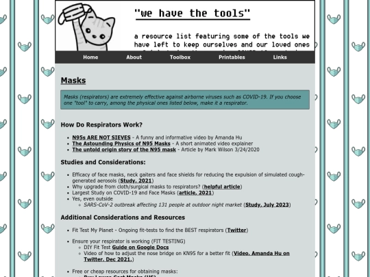 toolbox/masks screenshot