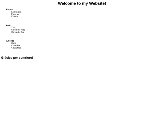 Exercicis/LlistesExercici screenshot