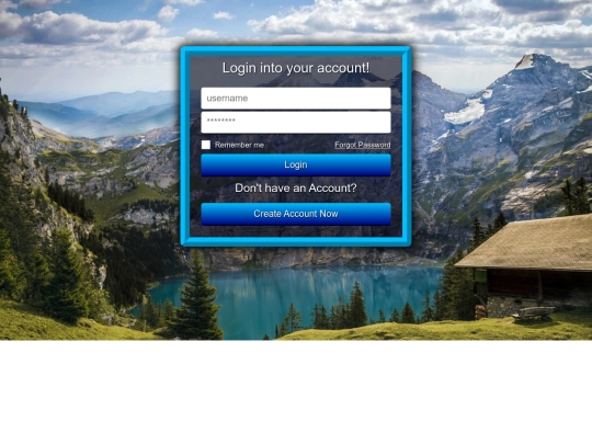login_page screenshot