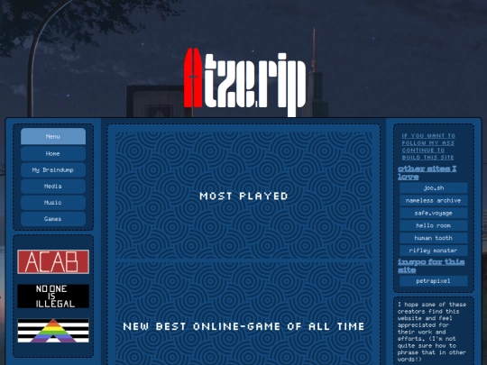 Subsection/MostPlayed screenshot