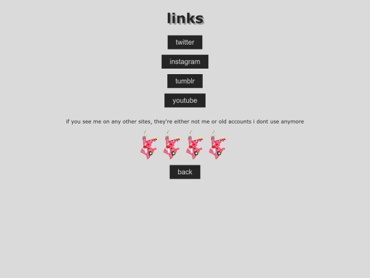 links screenshot