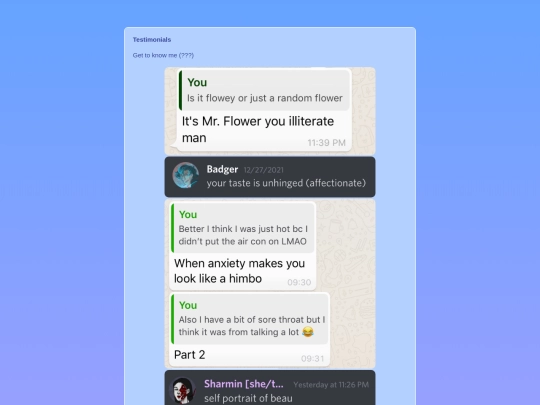 testimonials screenshot