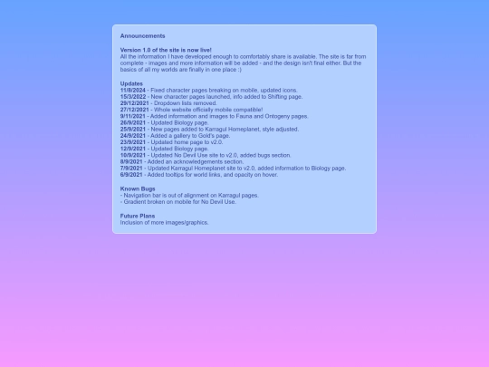 updates screenshot