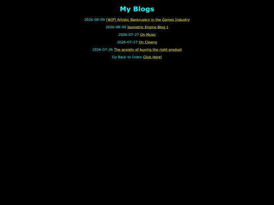 blog screenshot