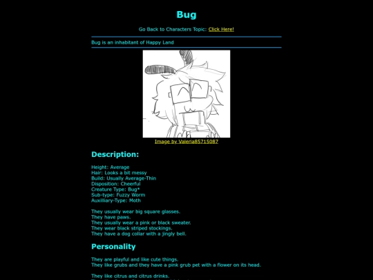moogpaedia/topics/happyland/characters/bug screenshot