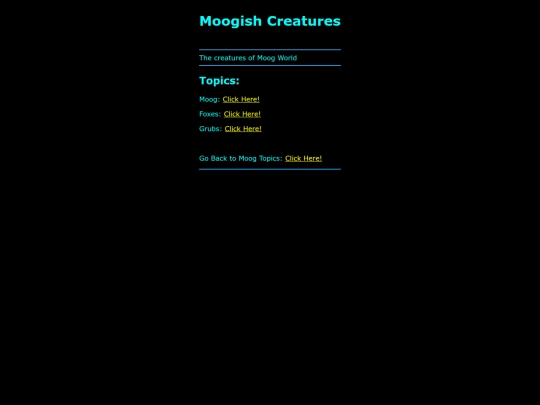 moogpaedia/topics/moogs/creatures screenshot