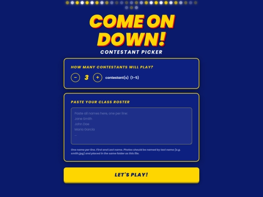 come_on_down/come-on-down (1) screenshot