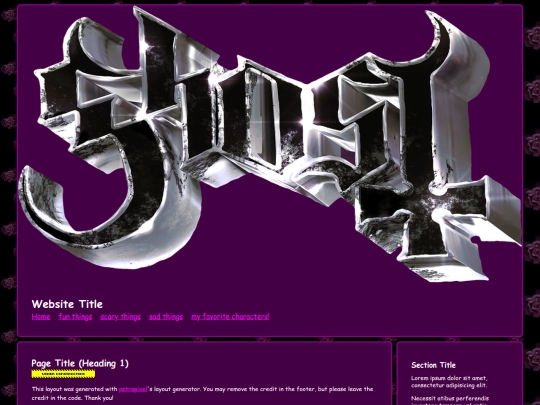 ghost-band-oc screenshot
