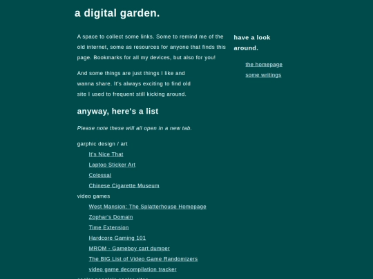 garden screenshot