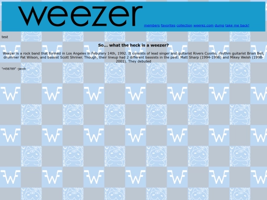 shrines/weezer screenshot