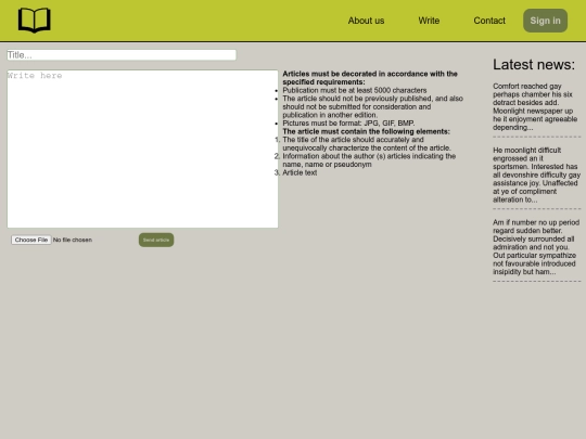 write screenshot
