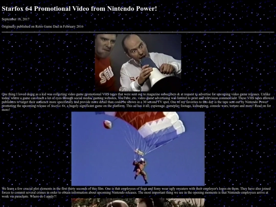 articles/starfox64 screenshot