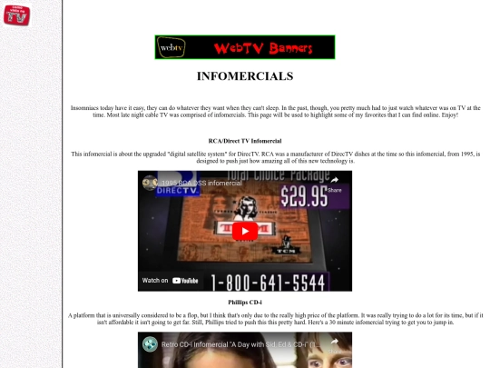 projects/infomercial/ontv screenshot
