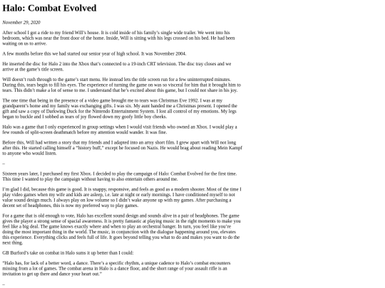 prose/haloce screenshot