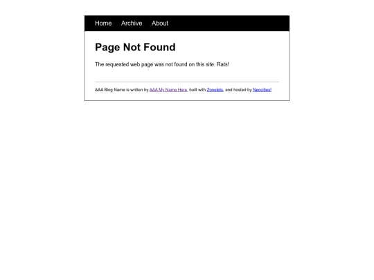 not_found screenshot