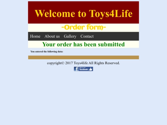 results screenshot