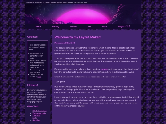 writing screenshot