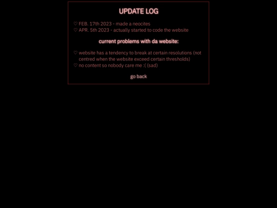 updates screenshot