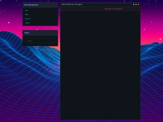 projects screenshot