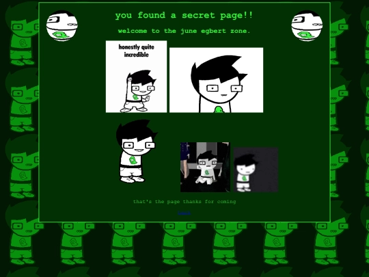 secrets/egbert screenshot