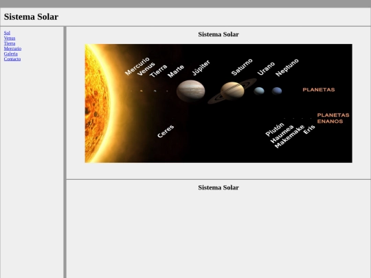 sistema solar/basedecodigo screenshot