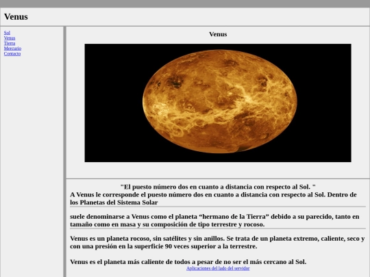 sistema solar/venus screenshot