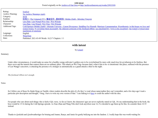 untamed_fic/withintent screenshot