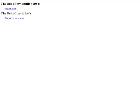 hw screenshot