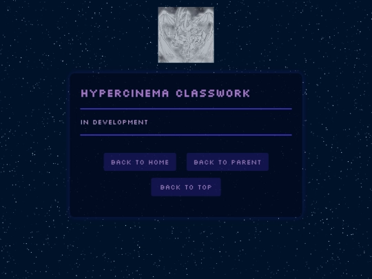 pages/itp/hypercinema_classwork screenshot