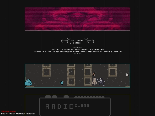 games screenshot