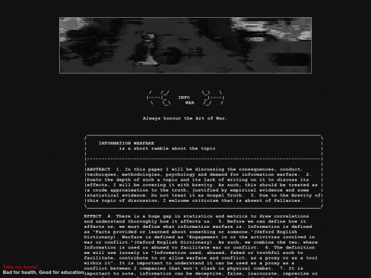 informationwarfare screenshot