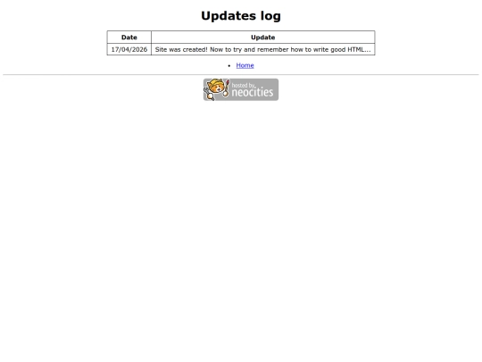 updates screenshot