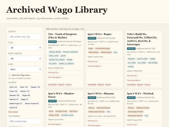 index screenshot
