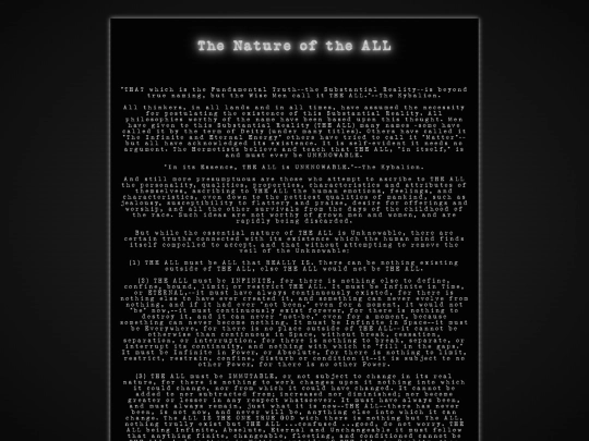 theALL screenshot