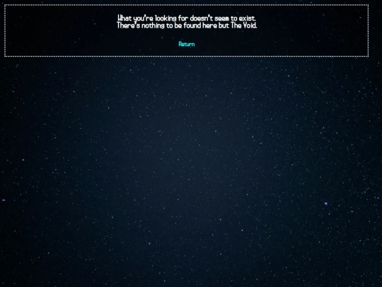 not_found screenshot