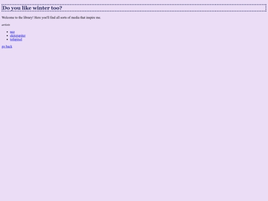 library screenshot