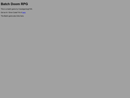 batch/games/doomrpg screenshot