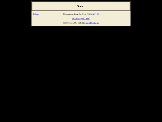 serier_index screenshot
