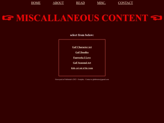 misc/miscmenu screenshot